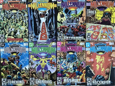 Millennium No s 1-8 FULL SET 1987 All VF DC Comics Great Storyline