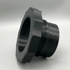 2.5" Port Magnetic Duct 4 inch Port -Individual Fitting - Dust Collector