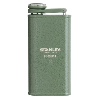 The Stanley and FRGMT Classic Flask | 8 OZ Hammertone Green