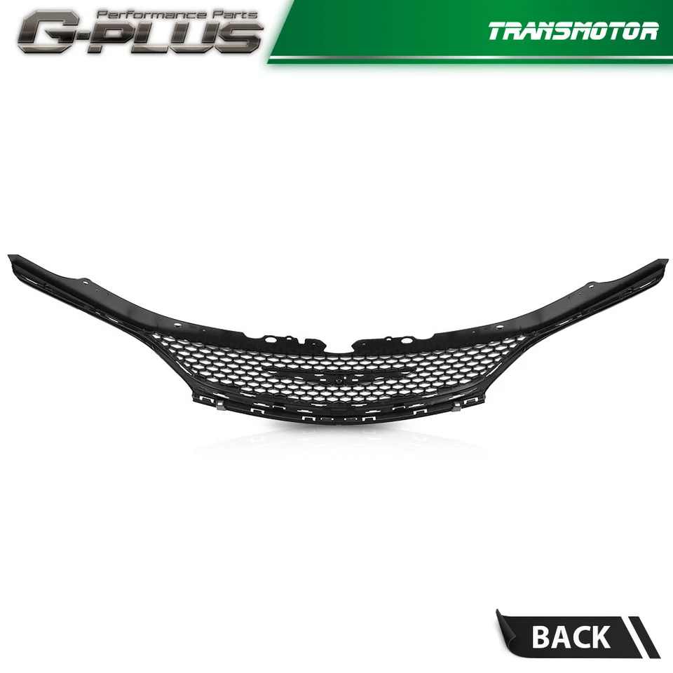 Nuevo ajuste para Chrysler 200 2015 2016 2017 conjunto de parrilla superior negra 68103934AC Foto 3 de 4