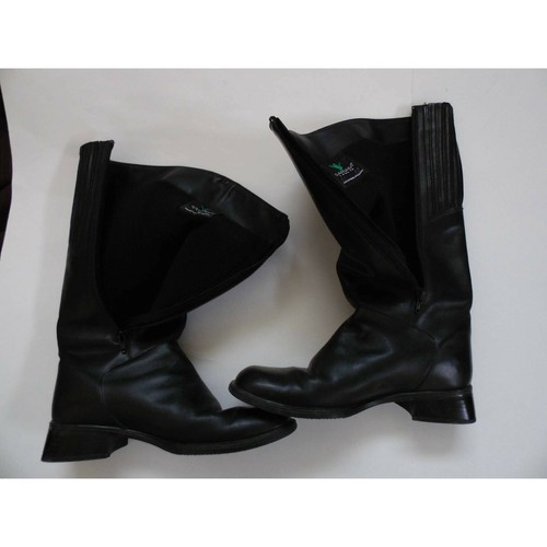 Santana Canada Damen Stiefel schwarz Blockabsatz seitlicher Reißverschluss wasserdicht 10 - Bild 3 von 7