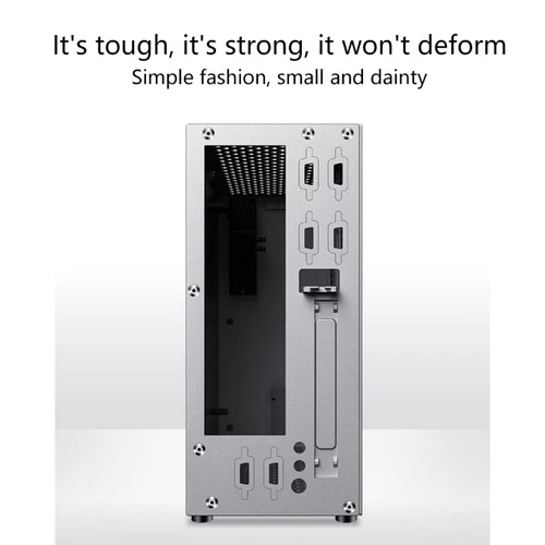Small Size FH01 ITX HTPC for Case Compact Desktop Chassis USB 3.0 Computer Host