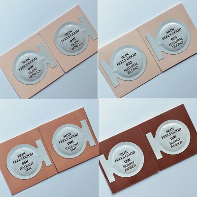 Lancôme SKIN FEELS GOOD Skin Nourishing Foundation Samples 2 pieces x 0.7ml each