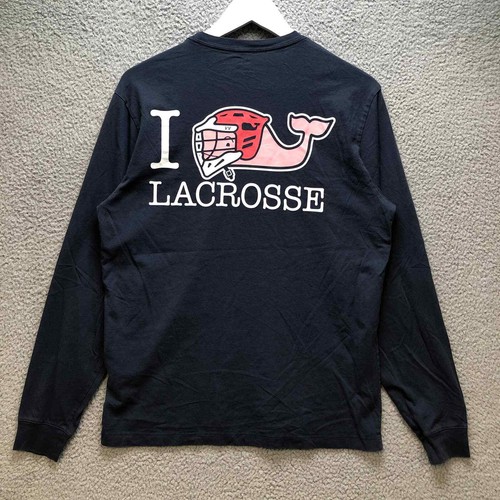 navy lacrosse t shirt