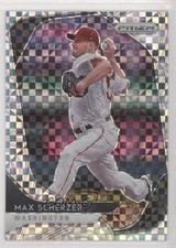 2020 Panini Prizm Tier II Power Plaid Prizm 27/75 Max Scherzer #191 n1u