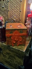 Blindfolded Ritual Containment Dybbuk Box Sealed Cursed Items Inside Don't Open!