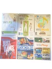 Nintendo Wii Games Lot - 6 games  Fit Fit Plus Music Just Dance Sing it Play