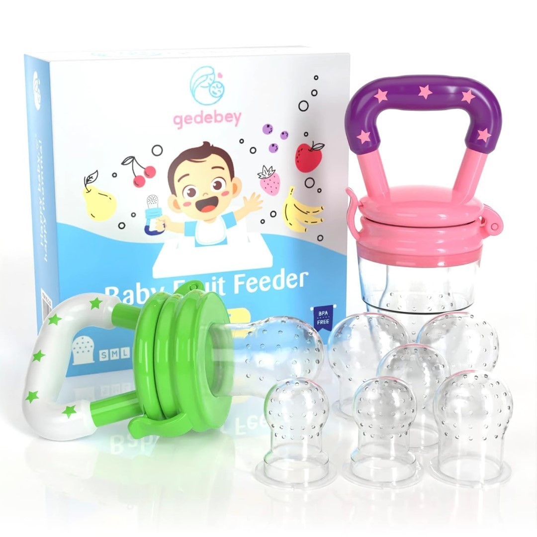 Tetera de Malla Para Frutas Verduras Comida Chupon De Bebe Frutilla Bebes Regalo