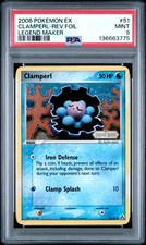2006 POKEMON EX LEGEND MAKER #51 CLAMPERL-REVERSE FOIL PSA 9 on eBay