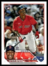 Jeter Downs RC 2023 Topps #165 Boston Red Sox 33230 Baseball Card