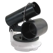 Kissler 68-7250 Plastic Flush Valve, Black