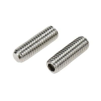 Sscon 200 PCS M5 x 16mm Stainless Steel Hex Socket Set Screw Headless Cup-Poi...