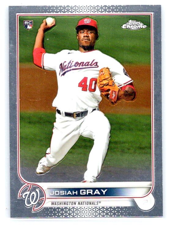 2022 Topps Chrome #160 Josiah Gray