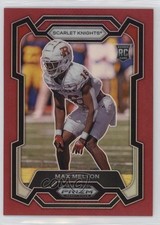 2024 Panini Prizm Draft Picks Red Prizm 15/299 Max Melton #163 4g8