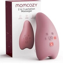 Momcozy Warming Lactation Massager 2-in-1 Heat Vibration Multi Modes/Levels