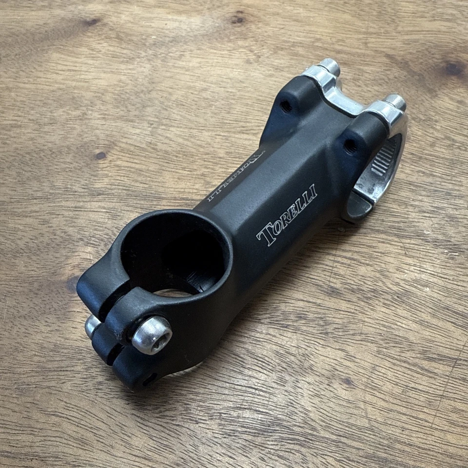 Vástago de bicicleta de carretera de aleación Torelli Bormio 31,8 x 80 mm +/-17º grava forjada 3D Foto 2 de 4