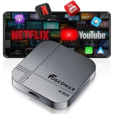 3-in-1 Wireless CarPlay Adapter  Android Auto  Video, AI Box Support Netfli...