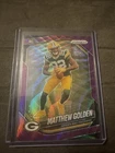 2025 Panini Prizm Football Purple Wave Matthew Golden #326