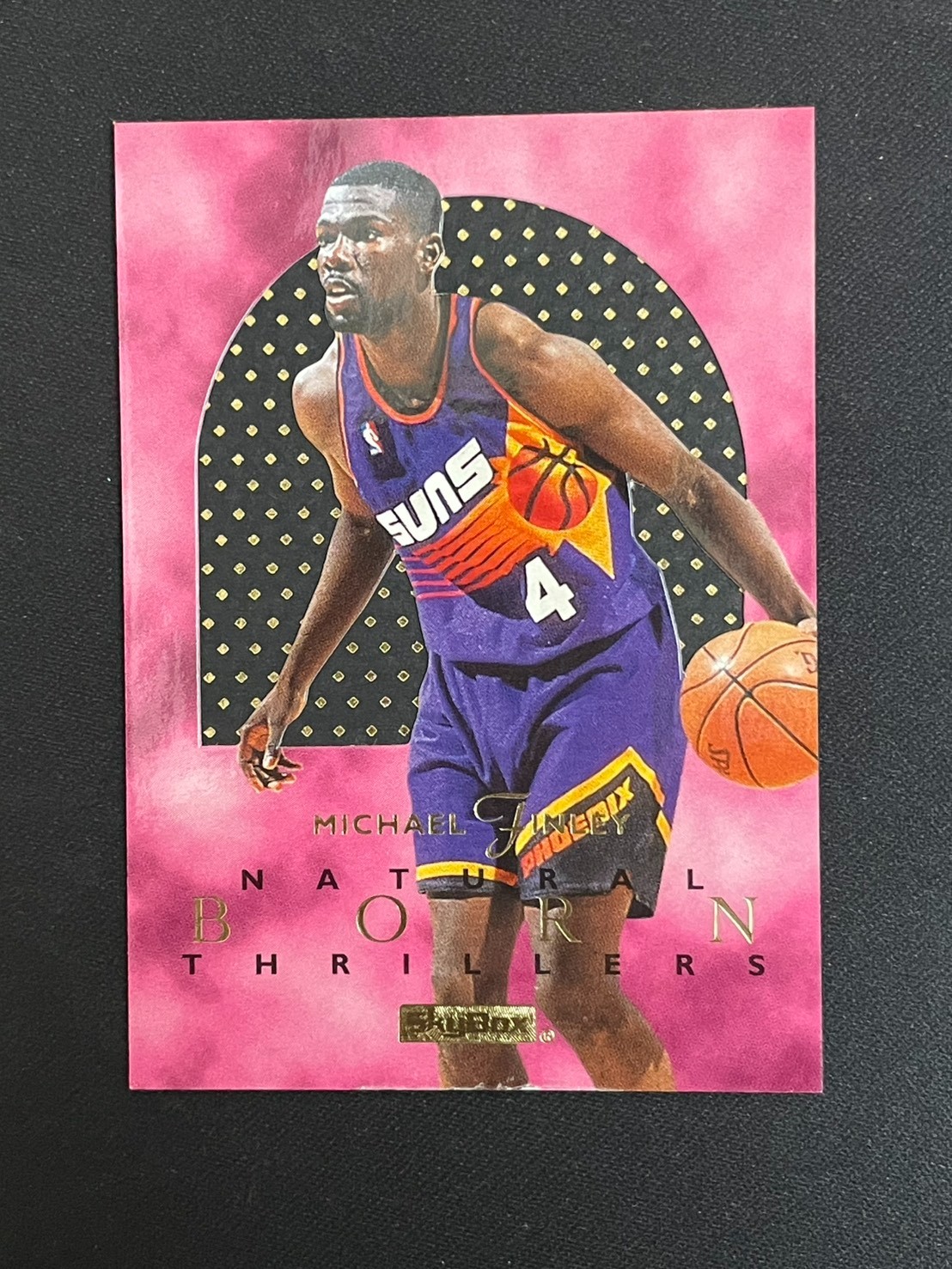 Michael Finley 1995-96 Skybox E-XL Natural Born Thrillers #8