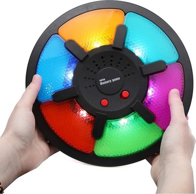 Deluxe 6 Pattern Light Up Memory Game with Lights and Different Sounds for Color