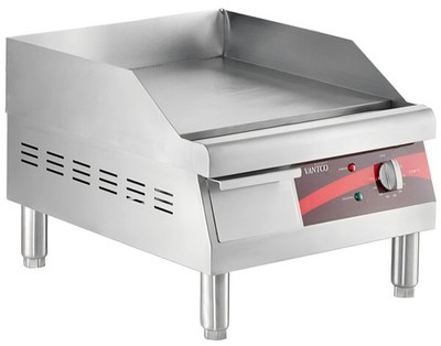 New Avantco EG16N 16'' Electric Countertop Griddle Grill  - 120V, 17.5 kW