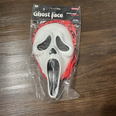 Supreme SS26 GhostFace Mask Red Bandana NEW AUTHENTIC IN HAND