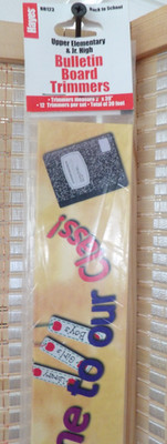 Hayes Back to School Bulletin Board Border Trimmers Bb123 (2'' x 39'' = 39')