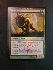 Spinebiter FOIL New Phyrexia NM Green Uncommon MAGIC The GATHERING MTG Tcg 