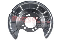 Metzger Spritzblech, Bremsscheibe 6115559 FüR Ford