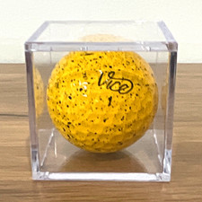 Vice Pro Tour Taxi Golf Ball 1 Limited Yellow/Black Drip in Display Case