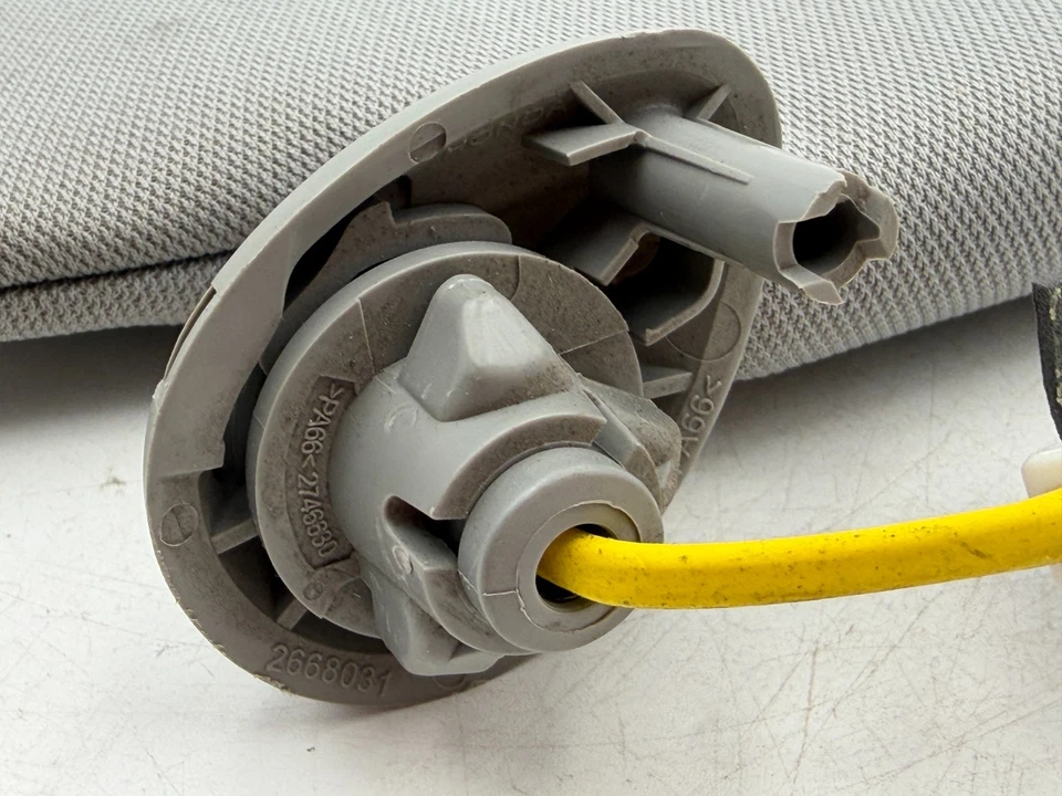 Parasol para conductor izquierdo Acura ILX 2019-2022 doble luz NH802L gris OEM Foto 4 de 4