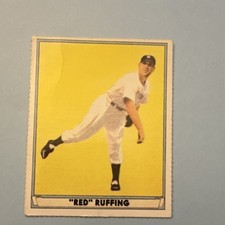 GUM, Inc. 1941 Play Ball Red Ruffing #20 New York Yankees MLB Baseball Card