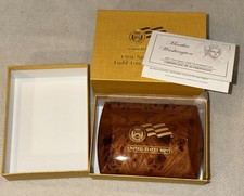 Box Case COA (but NO Coin) for 2007 First Spouse $10 Gold Martha Washington