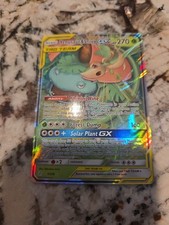Venusaur & Snivy GX 1/236 Sm-Cosmic Eclipse Holo on eBay
