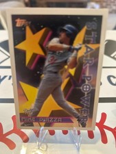 Mike Piazza 1996 Topps Star Power #2! 2 Card Min! Read Disc!