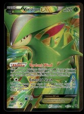 Virizion EX 96/101 Ultra Rare Plasma Blast Pokemon Holo Lightly Played on eBay