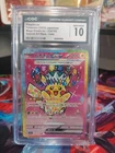 2025 Pokémon Pikachu ex 234/193 SAR Mega Dream Japanese CGC 10 Gem Mint
