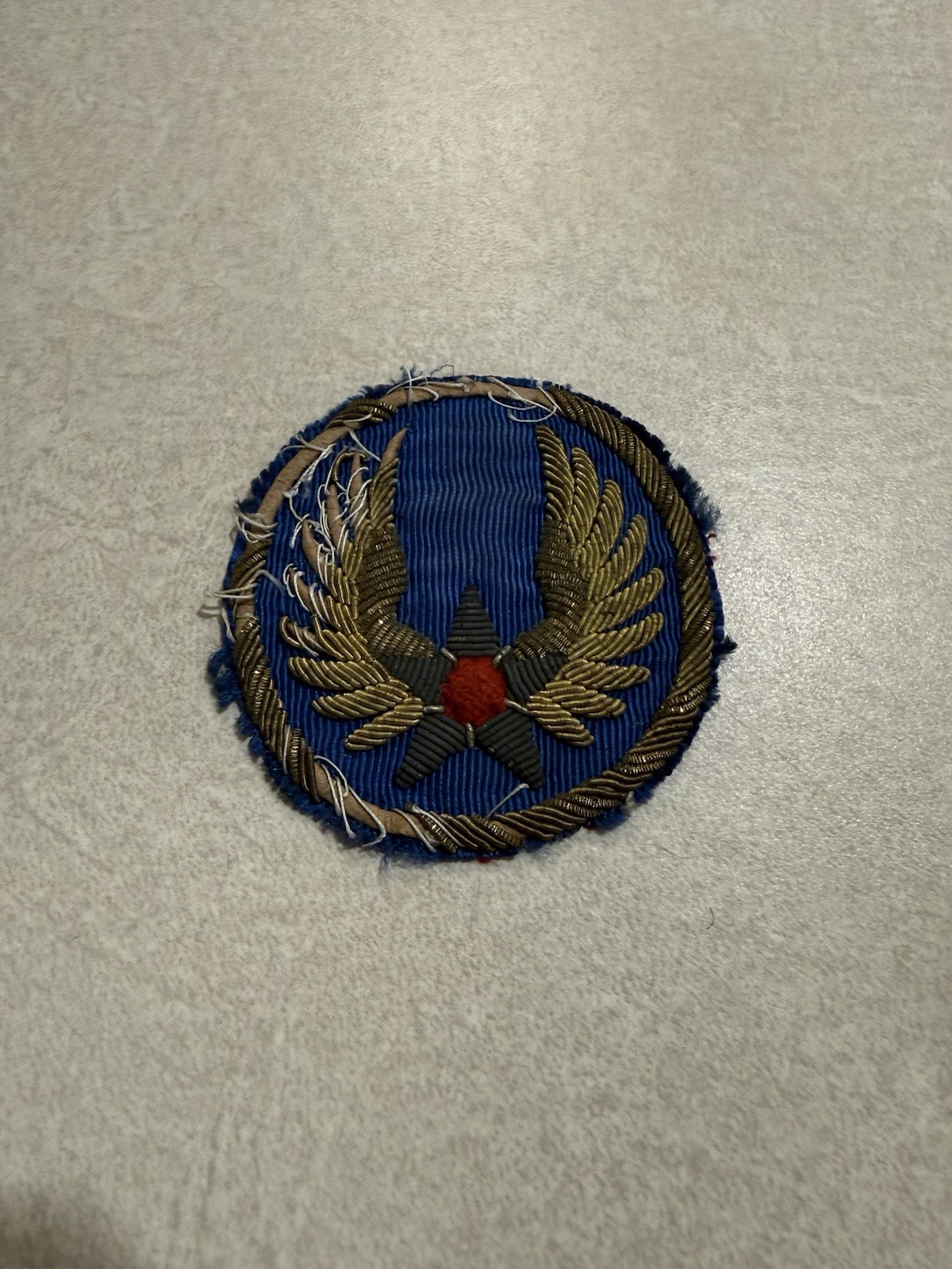 WWII Bullion Air Corps Patch