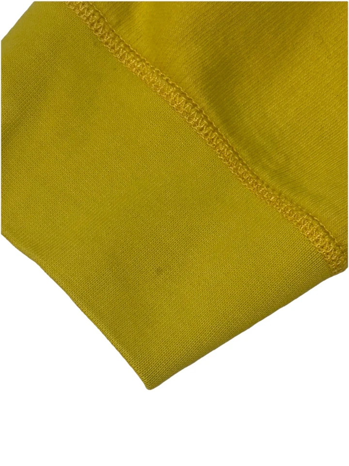 Moletom com capuz Ralph Lauren polo desgastado/grunge xadrez fotos XXL logotipo amarelo LEIA - Imagem 4 de 4