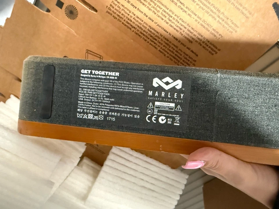 Портативный Bluetooth-динамик House of Marley Get Together EM-JA006B протестирован - Изображение 2 из 2