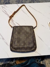 Louis Vuitton Monogram Brown Shoulder Bag Adj...