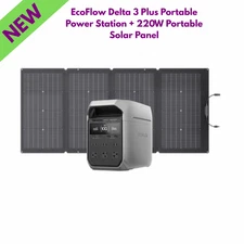 Ecoflow Delta 3 Plus Portable Power Station + DELTA 3 Series Waterproof Bag