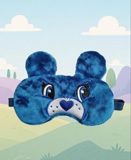 Plush Sleeping Mask Grumpy Care Bear Inspired Sleep Mask New Handmade Gift