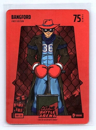 BANGFORD (Wyatt Langford) Bo Jackson Battle Arena #126 Red Battlefoil Brawl
