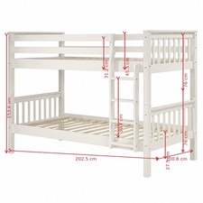 Single white bunk bed ⚠️MUST Read description⚠️