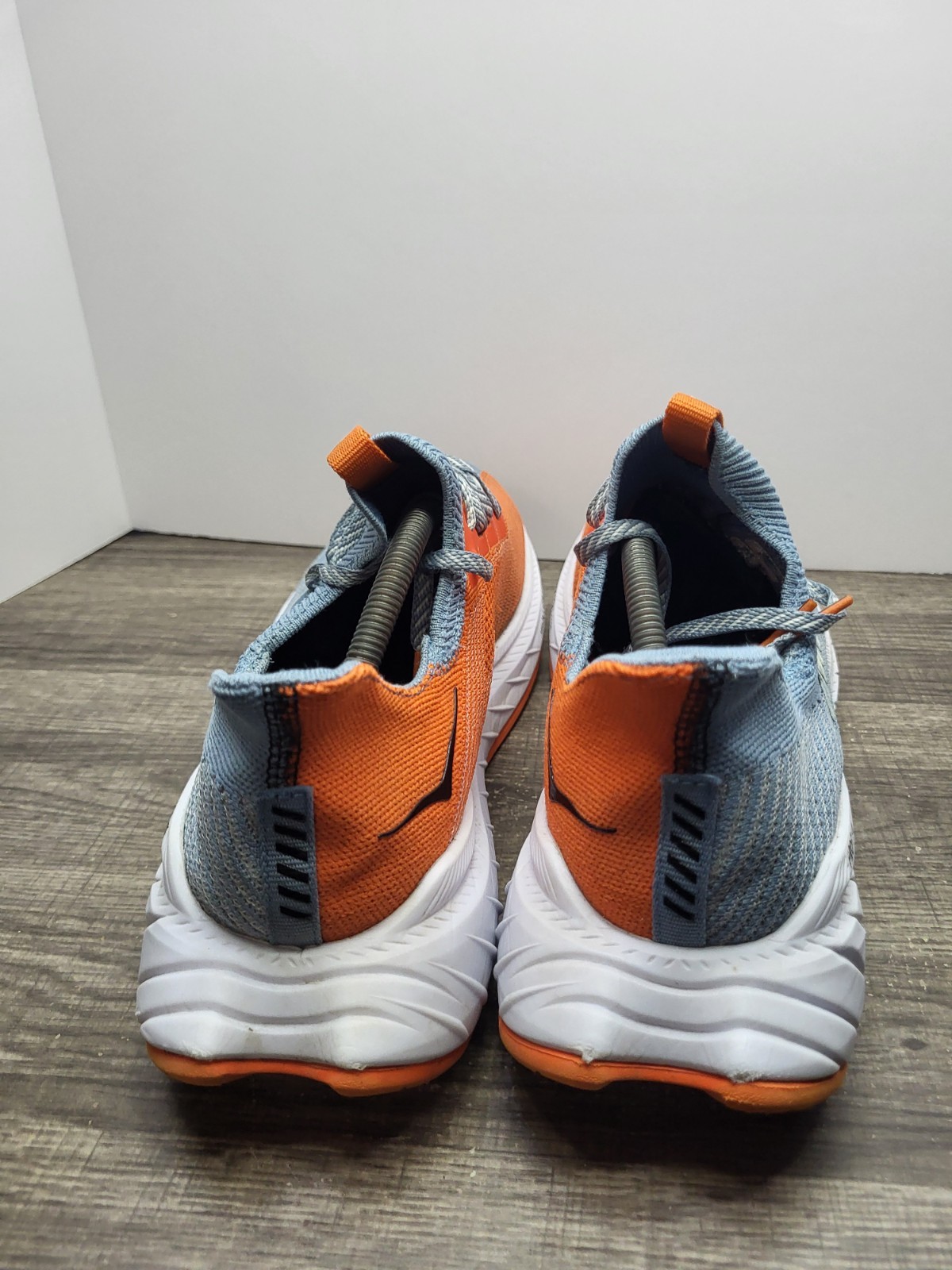 Hoka One One Carbon X3 1123192 MSPBL Blue Orange Running Shoes Mens 12.5 D thumbnail 5