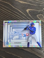 Cristian Hernandez 2022 Bowman Chrome Bowman in 3D Atomic Refractor /150 #B3D-9