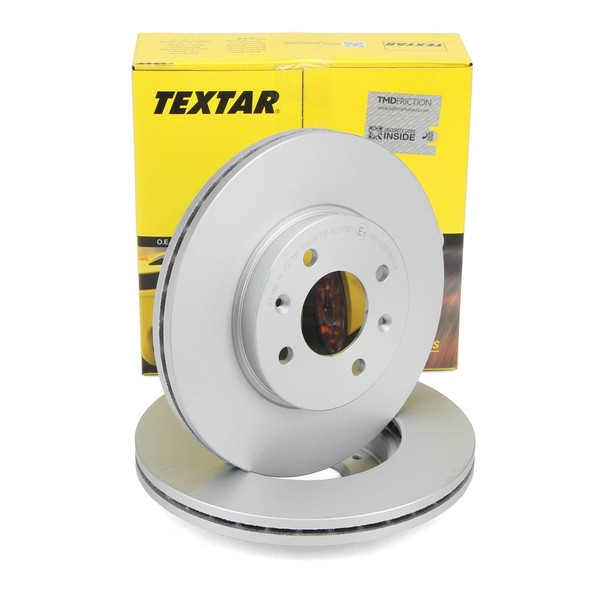Textar Bremsscheiben Ø 256Mm FüR Hyundai Accent IV KIA RIO III 14 Zolll Vorne-image