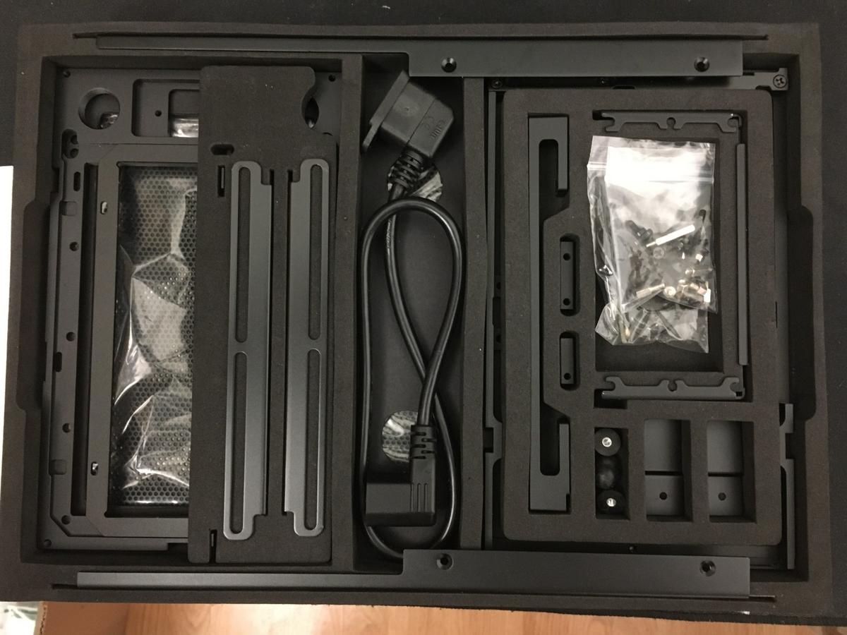 FormD T1 V2 Black Sandwich Mini ITX Case with Linkup PCIE 4.0