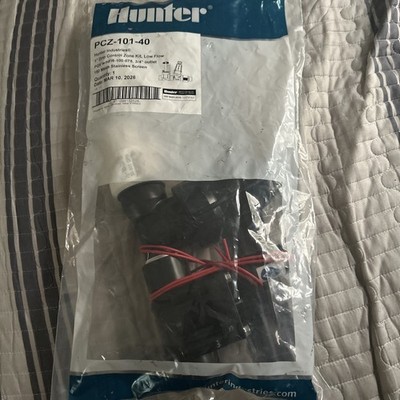 Hunter PCZ-101-40 1'' Drip Zone PGV Valve Control Assembly, 3/4'' Outlet 40PSI